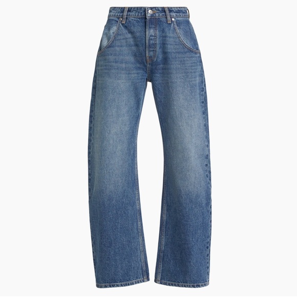 EB Denim Enzo Mid-Rise Barrel Jeans - Picture 1 of 6